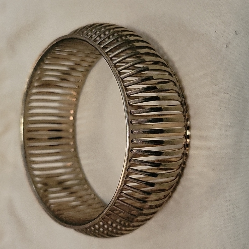 Gold metal bracelet